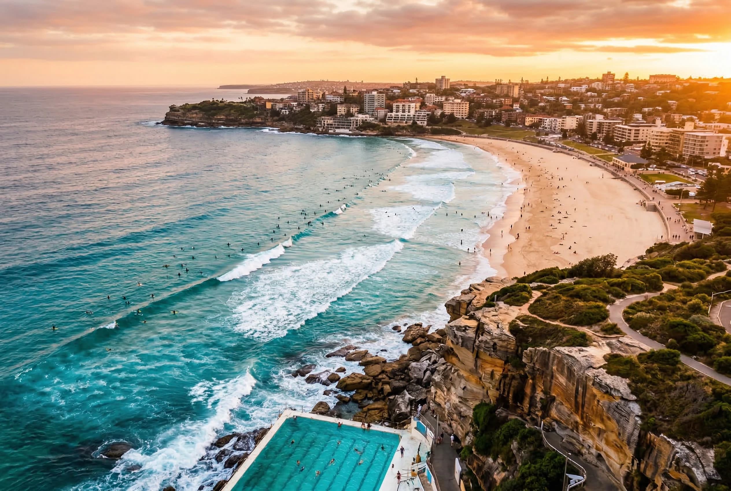 Named after Australia's most iconic beach — Bondi Beach, Sydney.