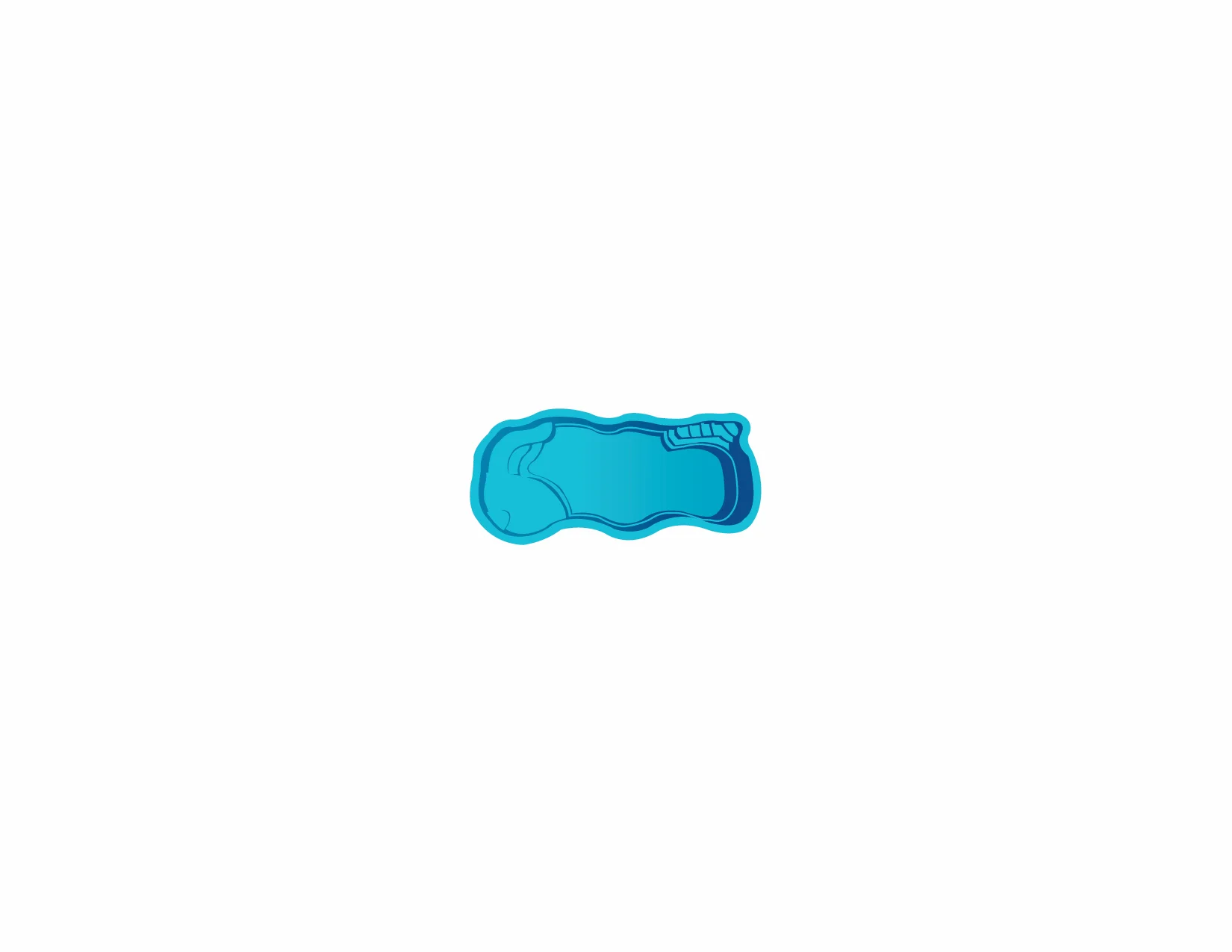 Billabong Cove fiberglass pool