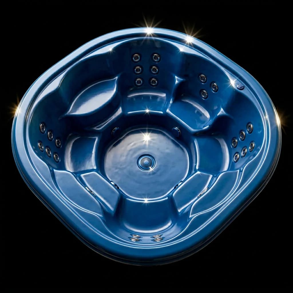Oval Spa fiberglass spa